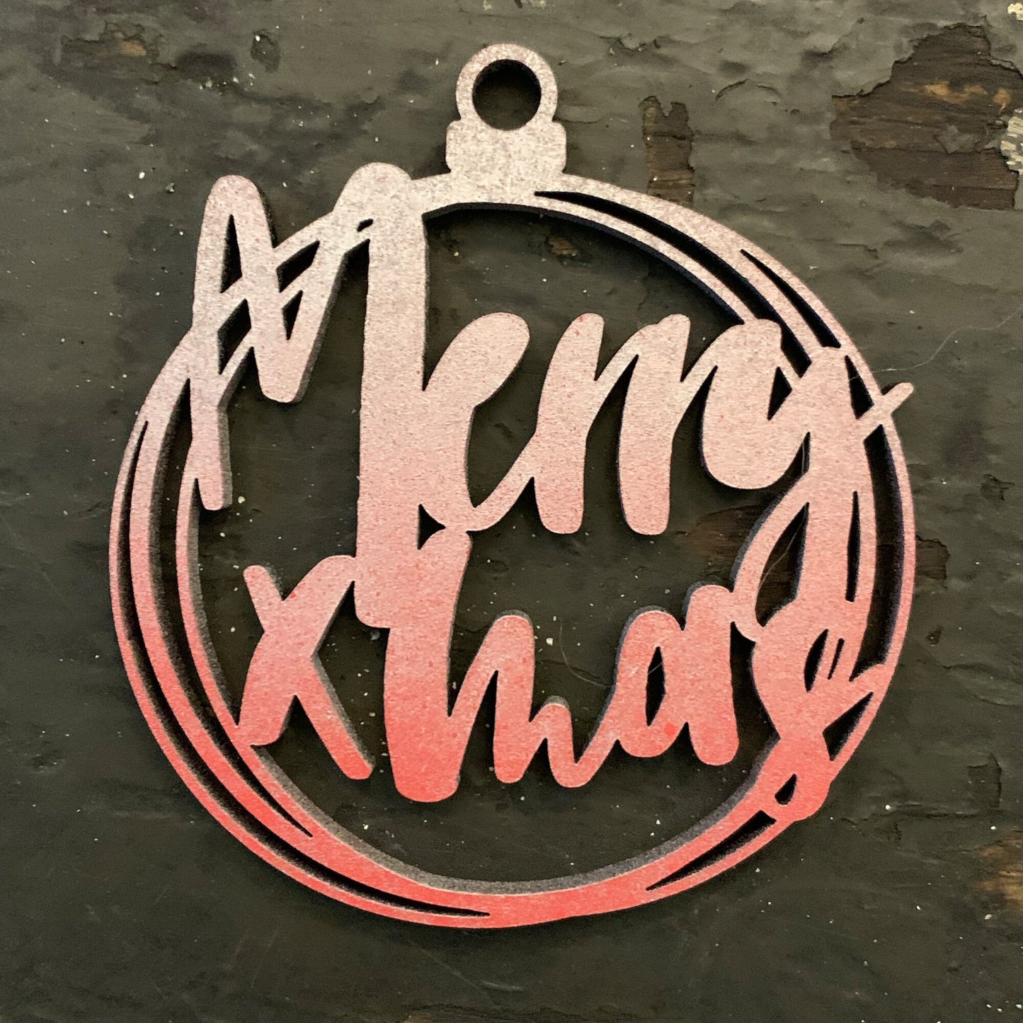 Weihnachts-Anhänger Set, 2-teilig, Weihnachtsdeko, Weihnachtskugel