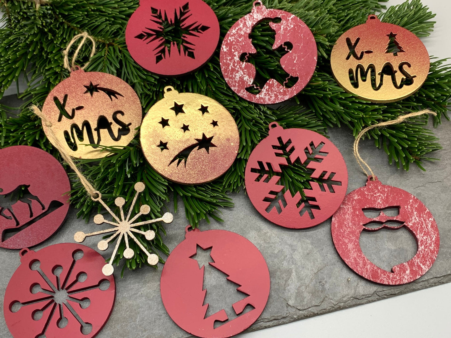 Weihnachtsdeko Weihnachtsbaumdeko Baumschmuck Geschenkanhänger