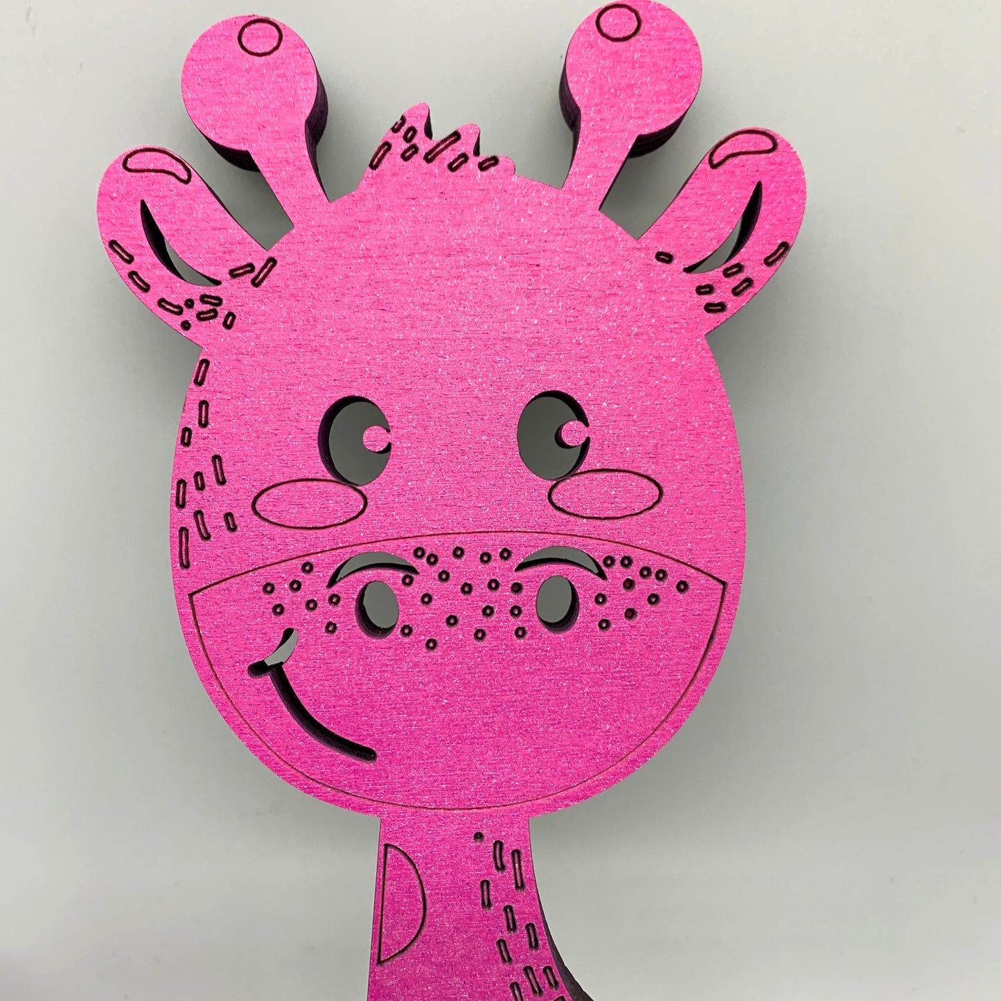 Namensschild mit Giraffe personalisiert | Türschild | Kinderzimmerdeko | Kinderzimmertürschild | Wanddeko