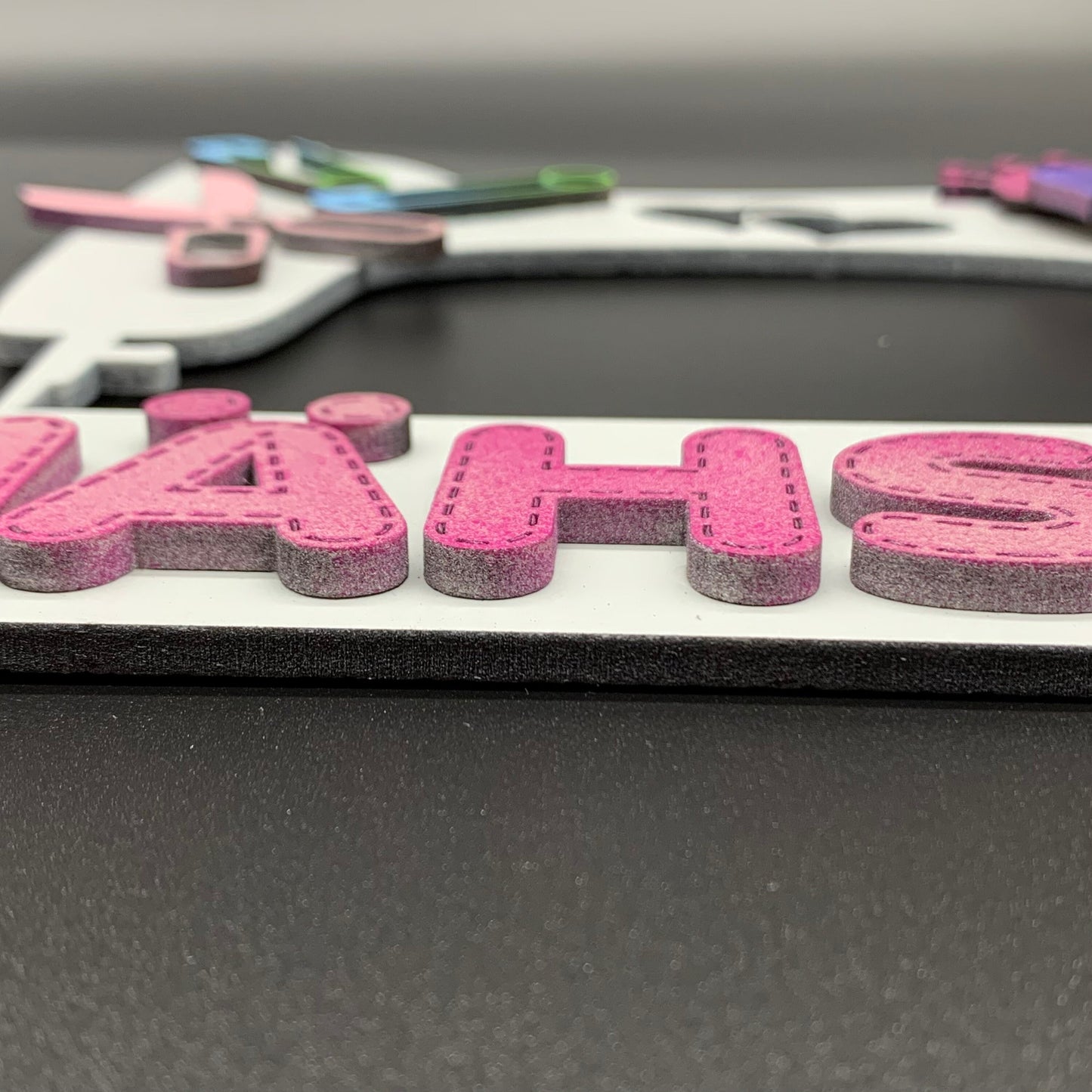 Nähschild | Nähstube Schild | Nähmaschine | Namensschild | Türschild für Nähbegeisterte aus MDF | Muttertag | Geburtstagsgeschenk