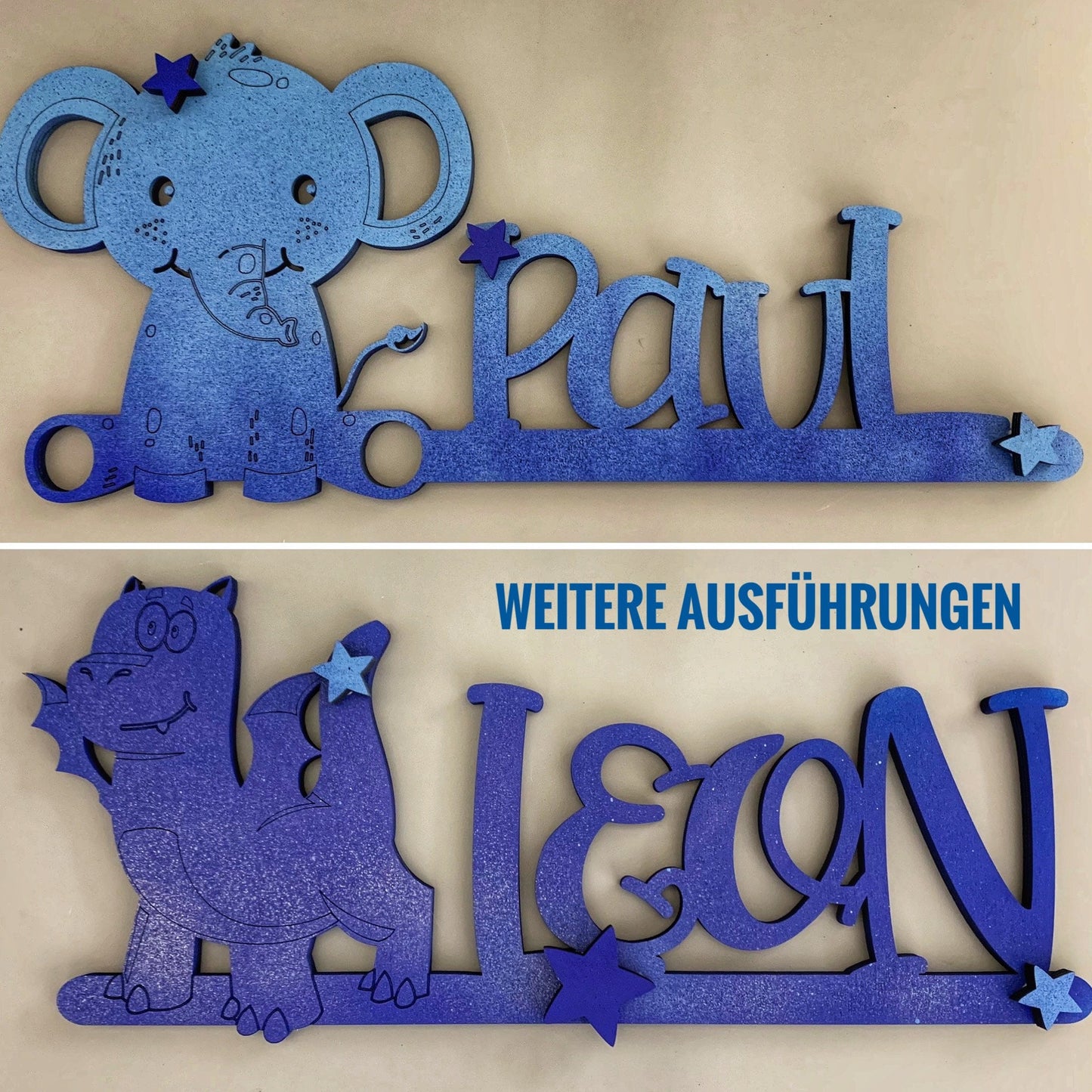 Namensschild mit Giraffe personalisiert | Türschild | Kinderzimmerdeko | Kinderzimmertürschild | Wanddeko