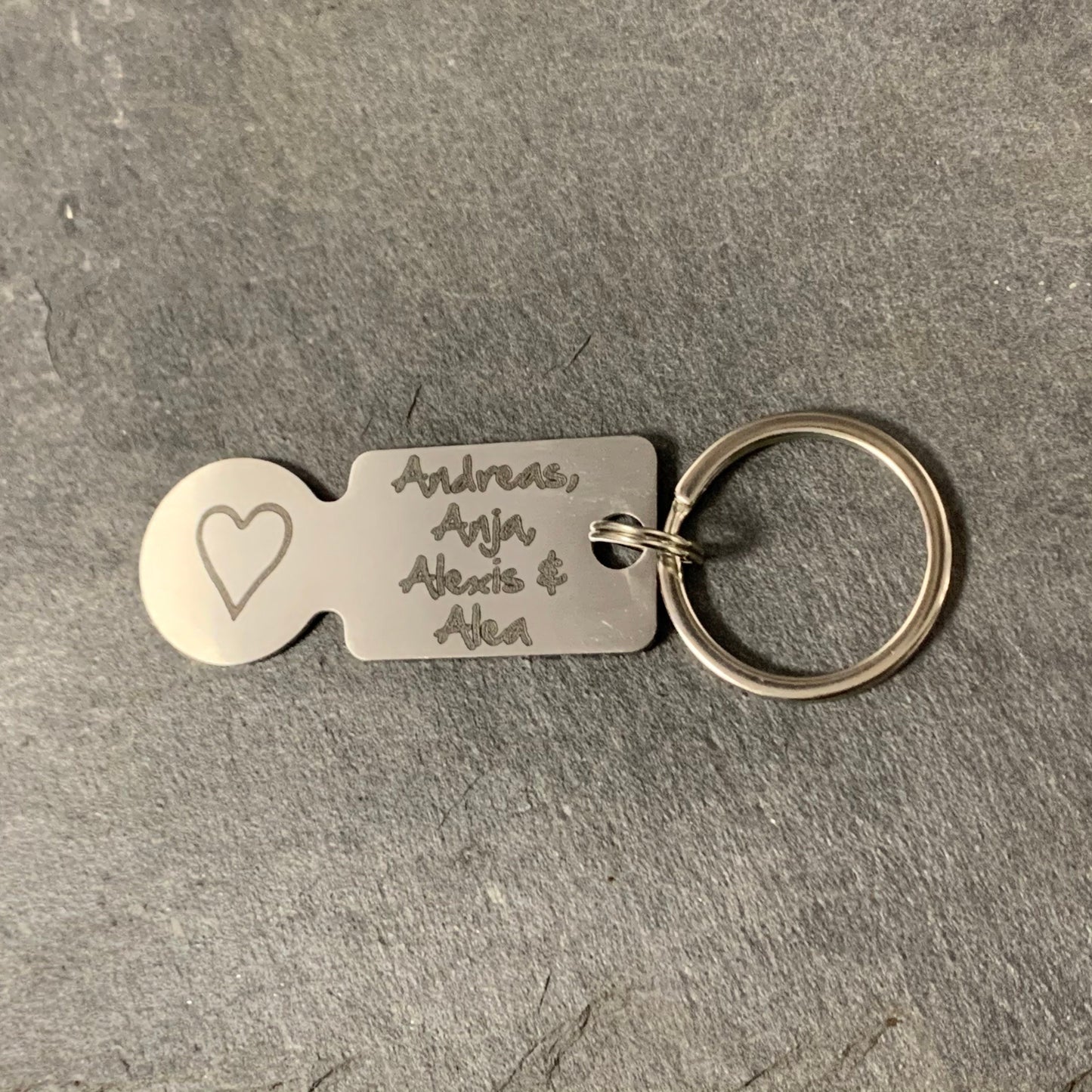 personalisierter Einkaufswagenlöser | Wagenknacker | Wagenlöser | anstatt Einkaufswagenchip | Schlüsselanhänger | Metall | Geschenk