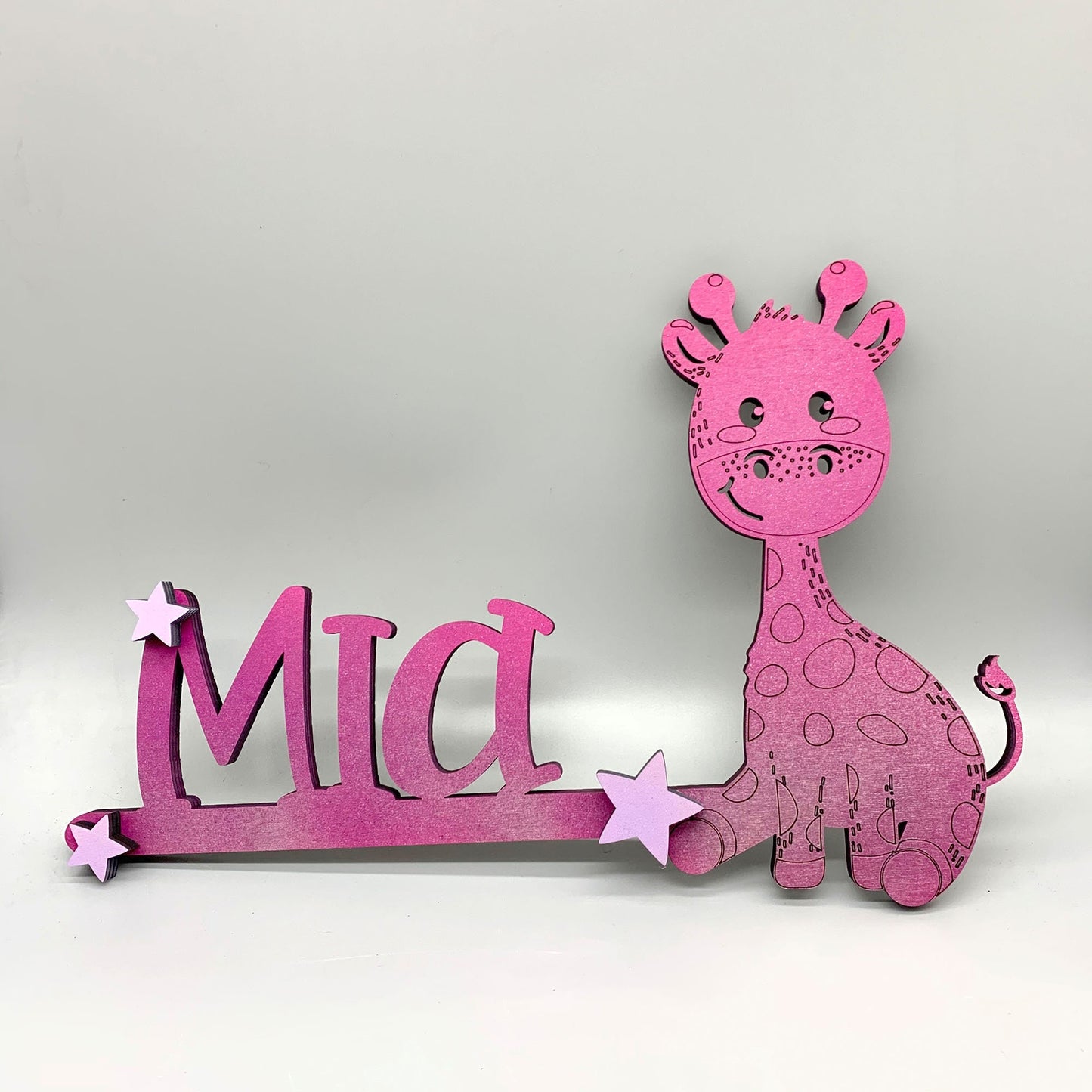 Namensschild mit Dinosaurier personalisiert | Türschild | Schild | Kinderzimmer | Baby | Kinderzimmerdeko | Wanddeko |