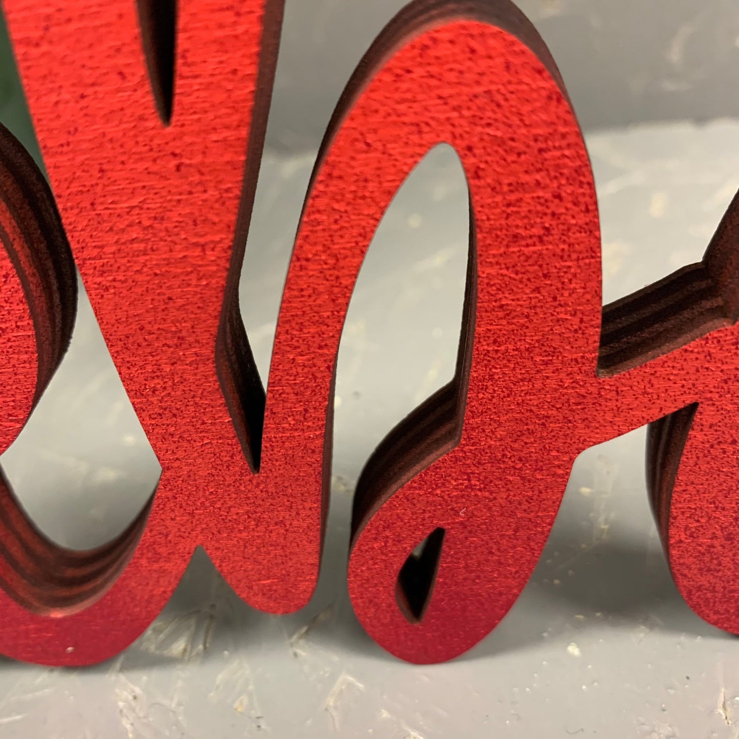 Schriftzug Liebe aus Holz | Hochzeitsdeko | Geschenk | Liebeserklärung | stehend | Hochzeitsgeschenk | Liebe | verliebt | 3D Schriftzug