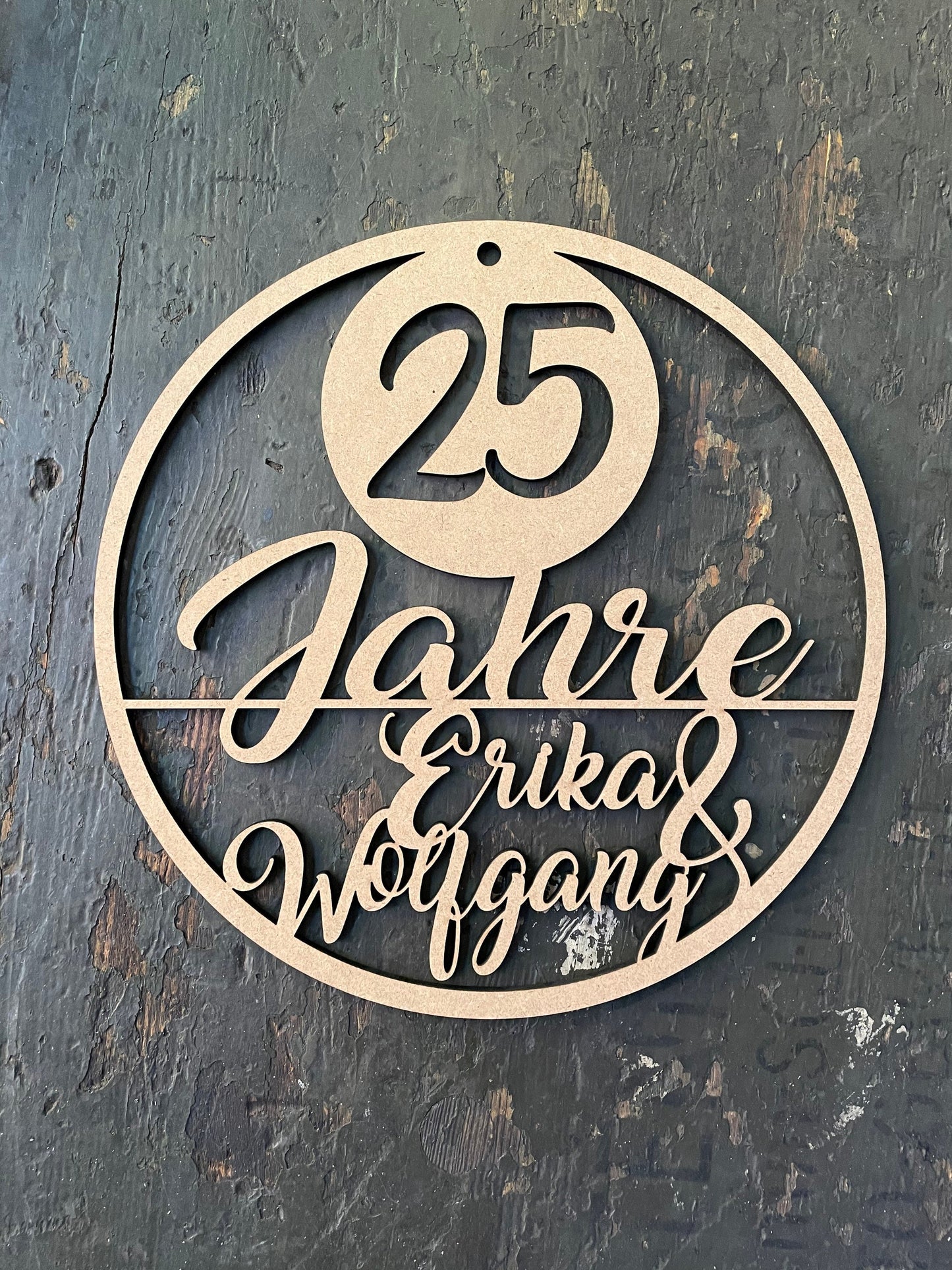 Jubiläumskranz, Jubiläum, 25 Jahre, 50 Jahre, gold Hochzeit, Silber Hochzeit, Hochzeitstag, personalisiert, Geschenk
