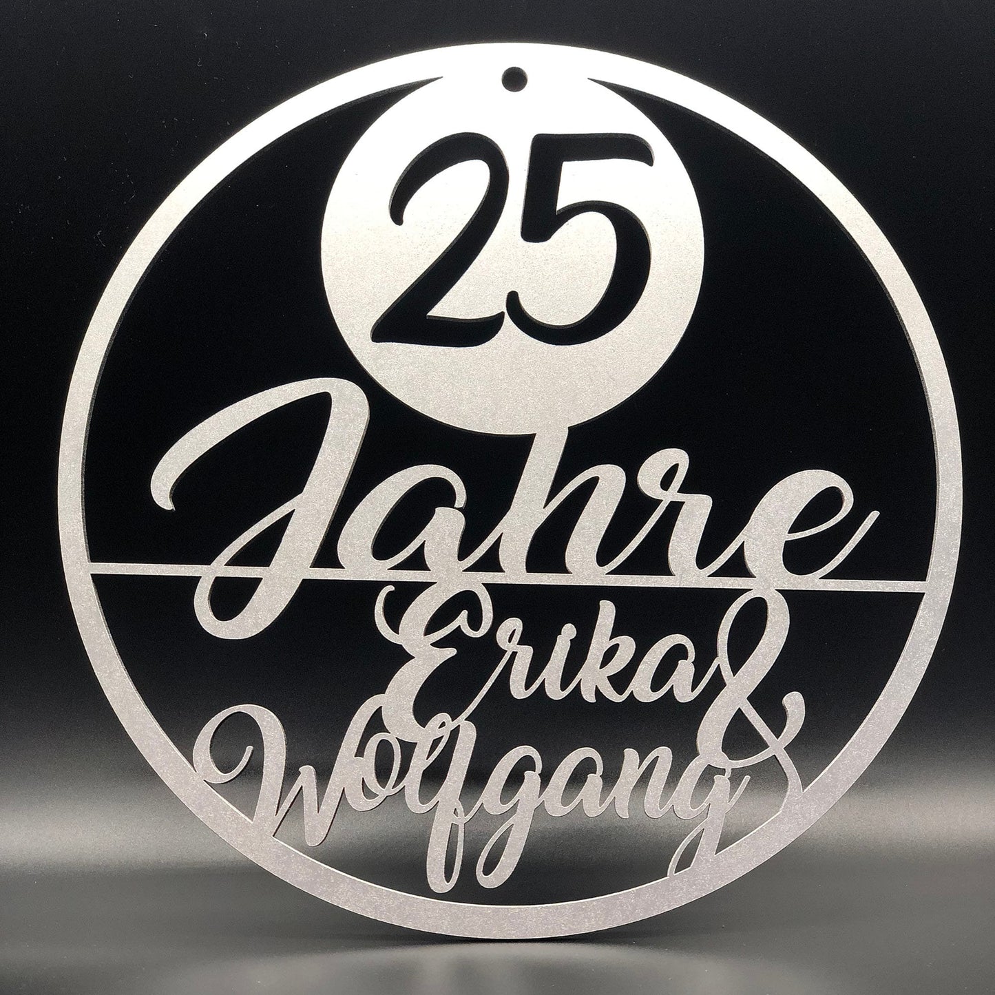 Jubiläumskranz, Jubiläum, 25 Jahre, 50 Jahre, gold Hochzeit, Silber Hochzeit, Hochzeitstag, personalisiert, Geschenk