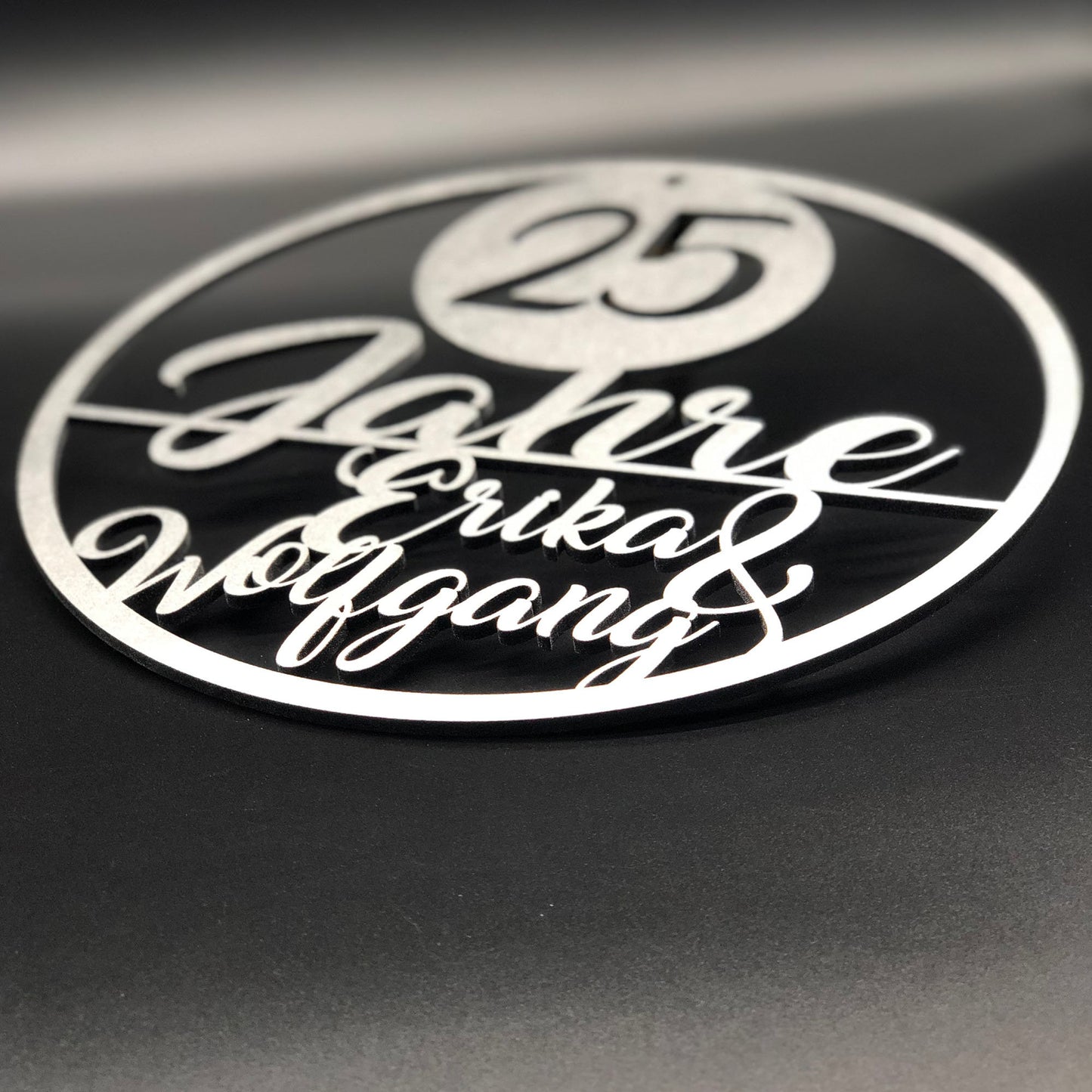 Jubiläumskranz, Jubiläum, 25 Jahre, 50 Jahre, gold Hochzeit, Silber Hochzeit, Hochzeitstag, personalisiert, Geschenk
