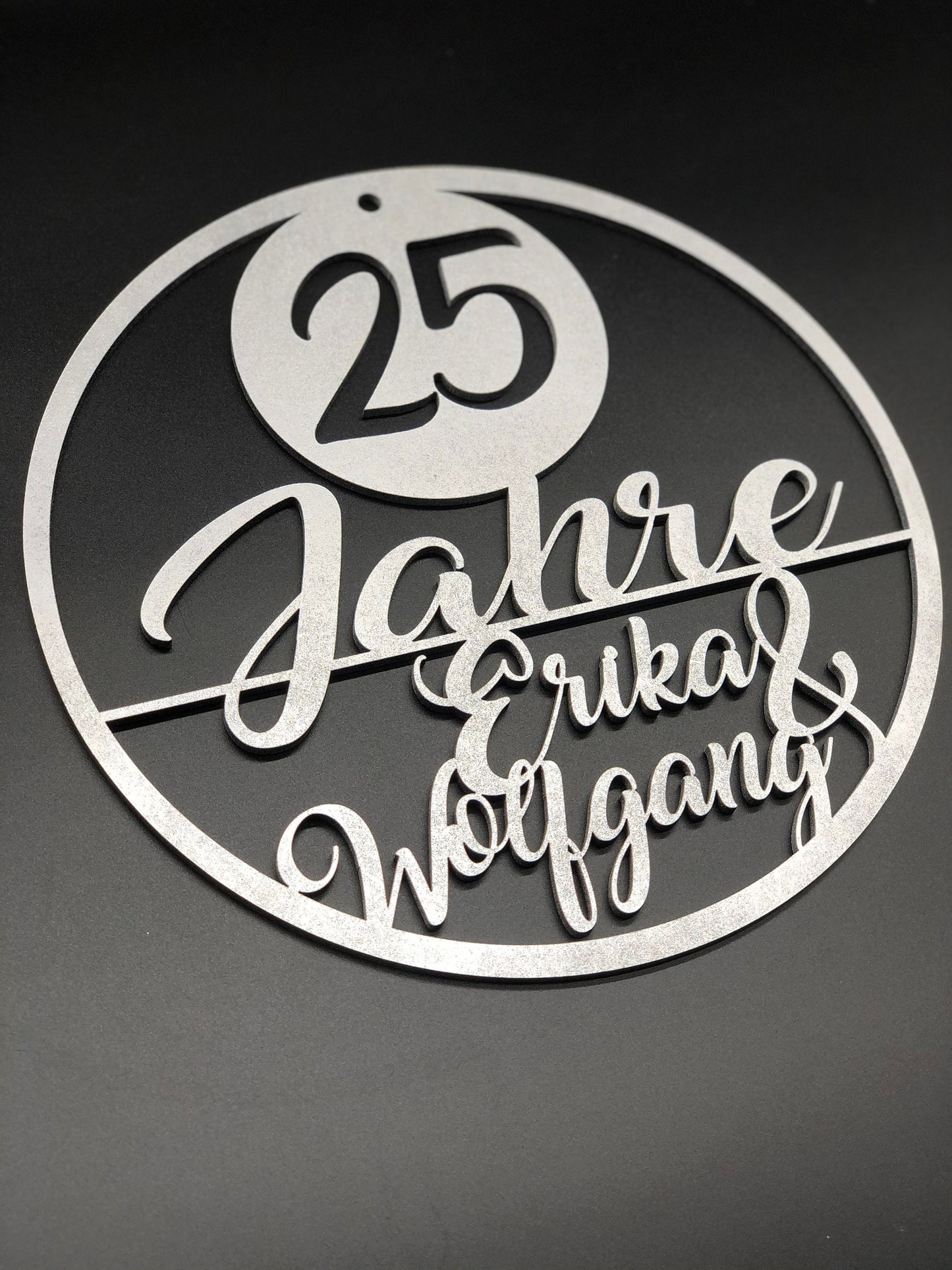 Jubiläumskranz, Jubiläum, 25 Jahre, 50 Jahre, gold Hochzeit, Silber Hochzeit, Hochzeitstag, personalisiert, Geschenk