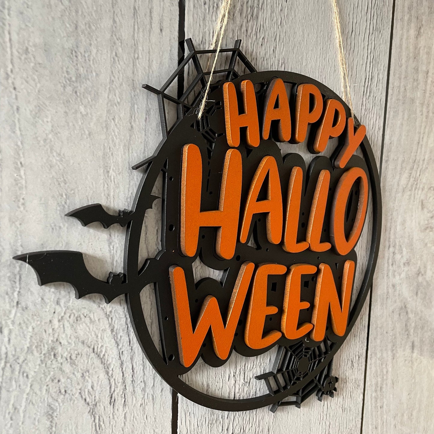 Halloween Deko-Kranz, Halloweendeko, Türkranz, Fensterkranz