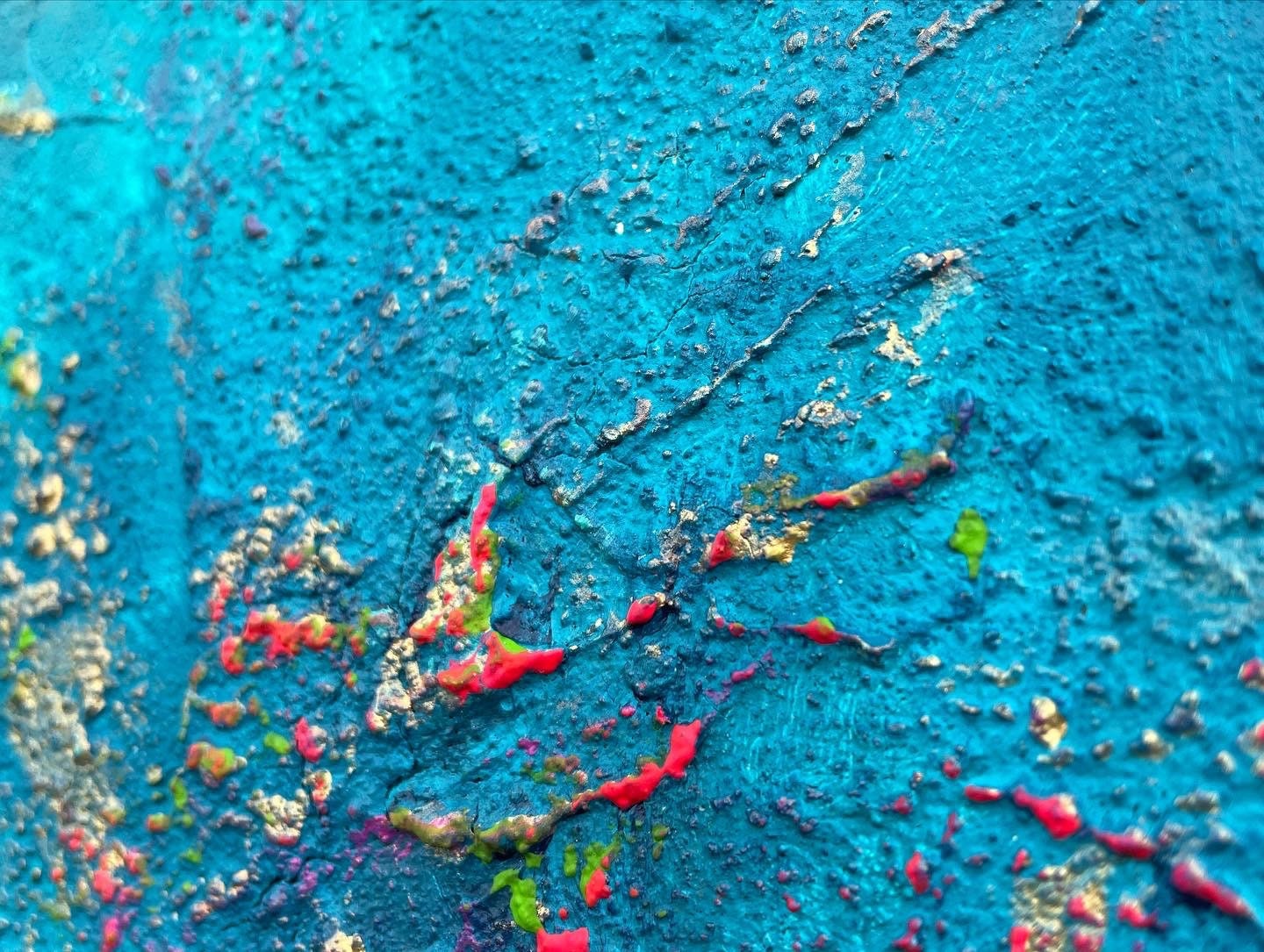 Abstraktes Gemälde aus Acryl handgemalt auf Leinwand 80x30 cm | modernes, individuelles Geschenk | Unikat