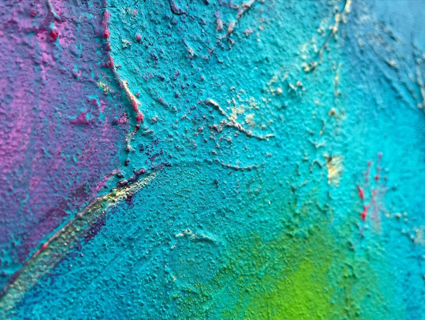 Abstraktes Gemälde aus Acryl handgemalt auf Leinwand 80x30 cm | modernes, individuelles Geschenk | Unikat