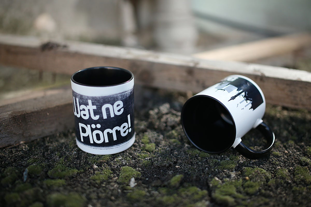 Ruhrpott Tasse mit Bergbau-Design Glück Auf Kaffeetasse Personalisierbare Geschenkidee Tasse für Bergleute & Ruhrgebiet-Fans