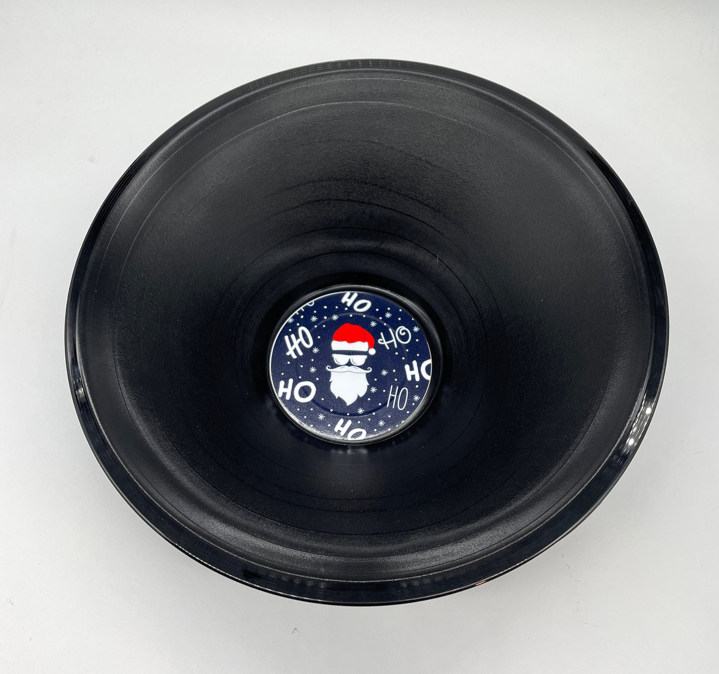 Schallplatten Schalen 2 Stk. handgefertigt aus Vintage upcycled Vinyl Schallplatten, Upcycling