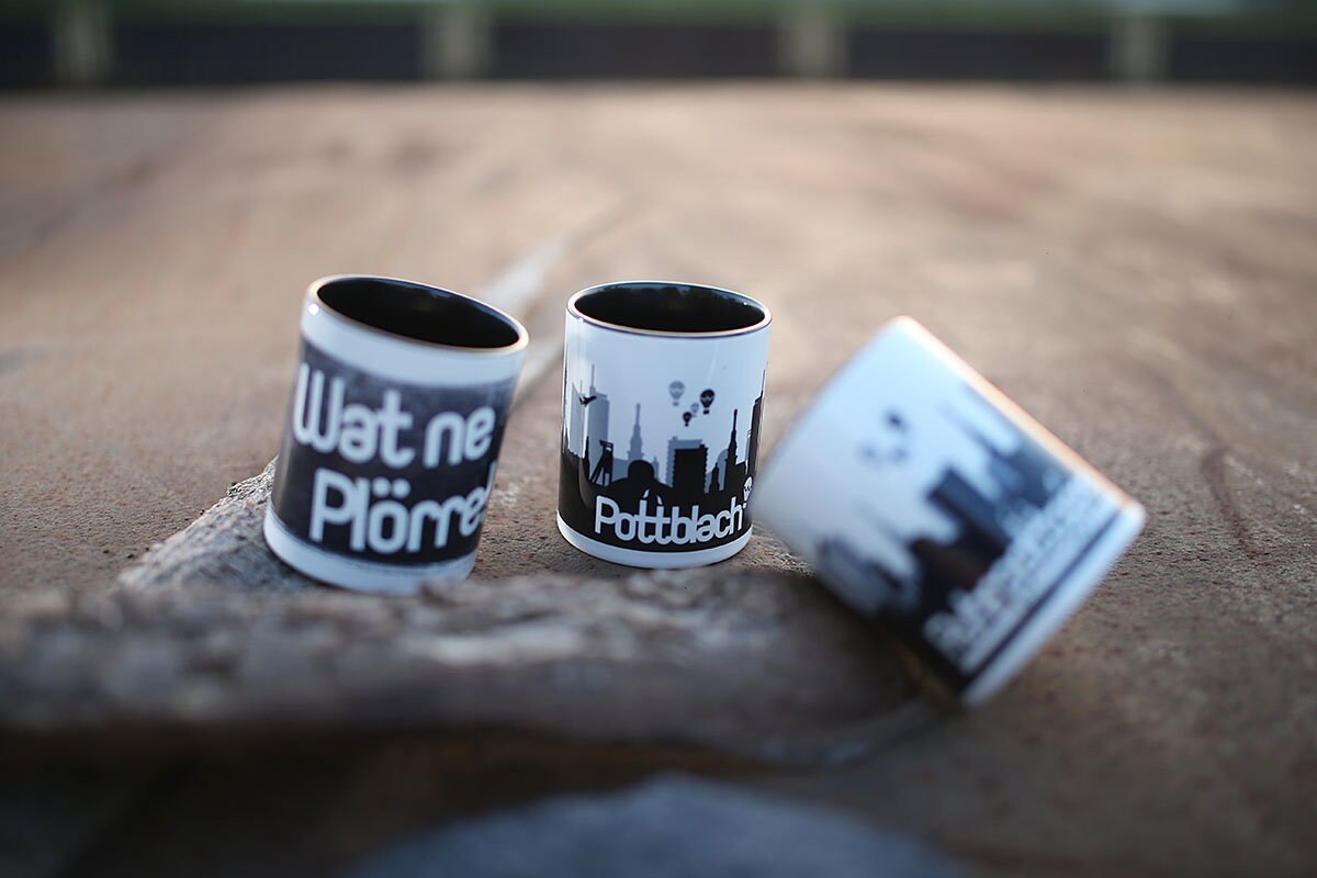 Ruhrpott Tasse mit Bergbau-Design Glück Auf Kaffeetasse Personalisierbare Geschenkidee Tasse für Bergleute & Ruhrgebiet-Fans