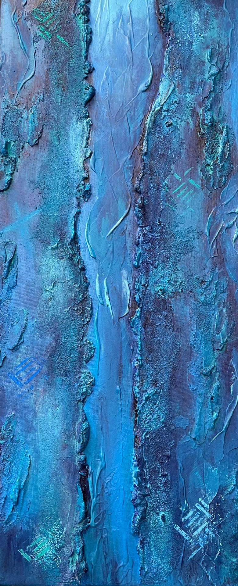 Modernes Acryl Gemälde 30x70 cm handgemalt auf Leinwand | individuelles Geschenk | Unikat