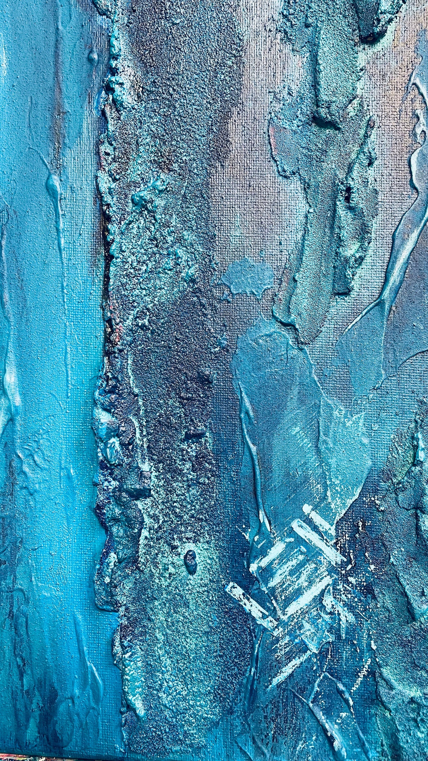 Modernes Acryl Gemälde 30x70 cm handgemalt auf Leinwand | individuelles Geschenk | Unikat