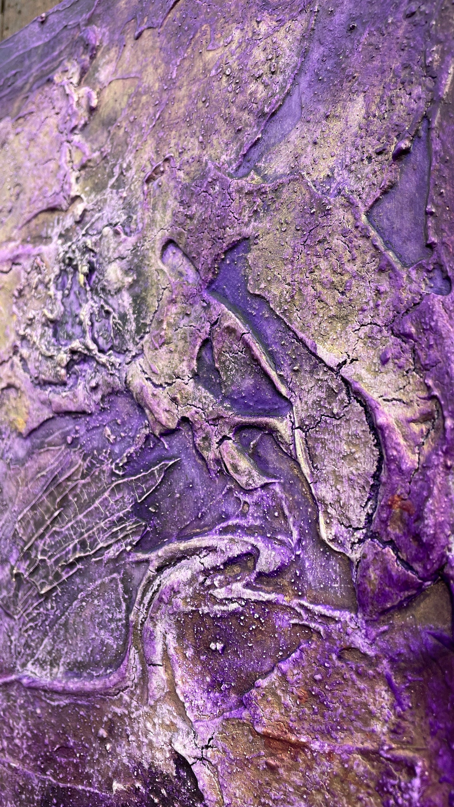 Abstraktes Acryl-Gemälde | handgemalt auf Leinwand 40x40 cm | modernes, individuelles Geschenk | Unikat
