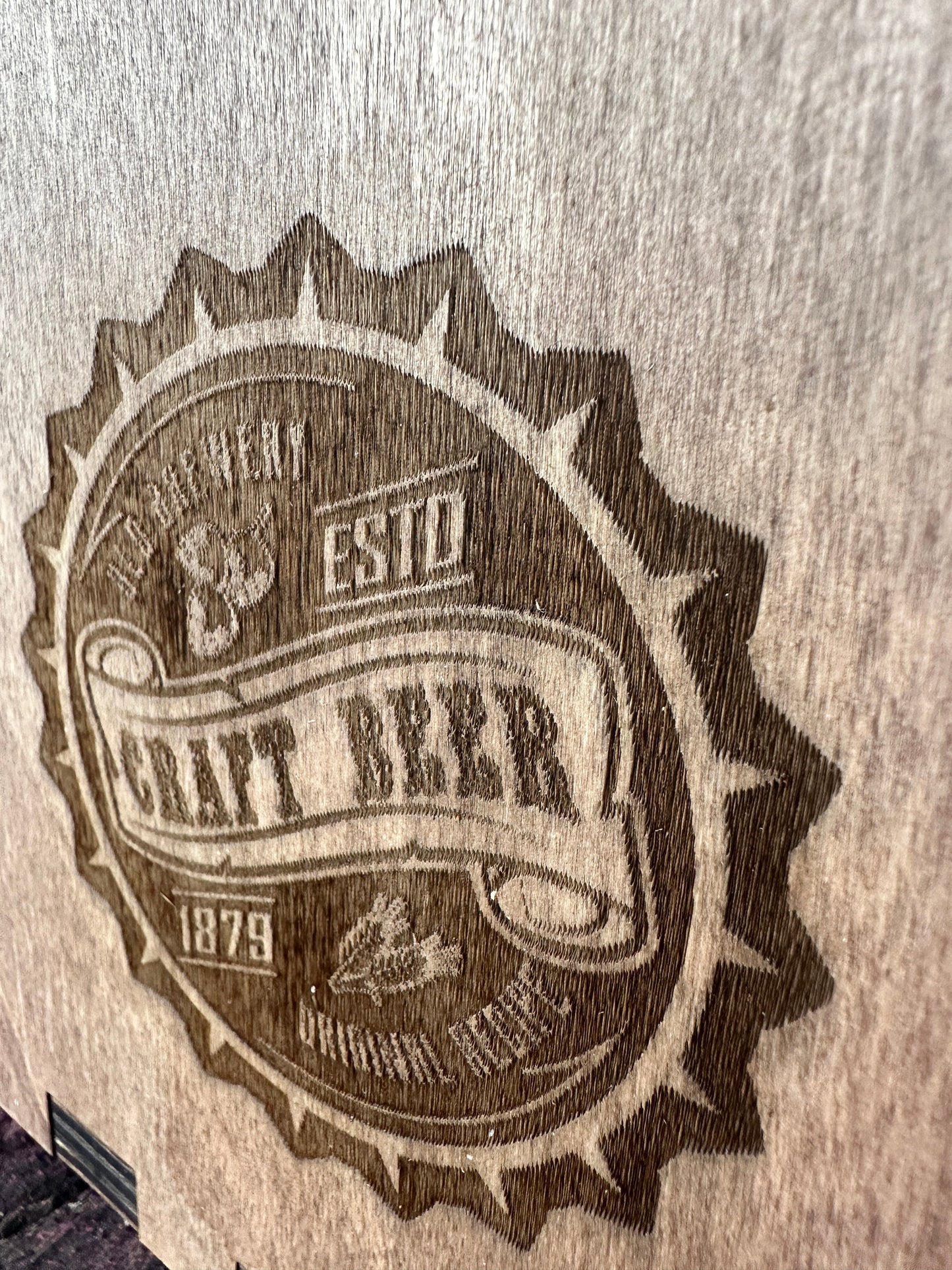 Bier Caddy für 0,33l Flaschen, Männerhandtasche, Bierhalter, Vatertag