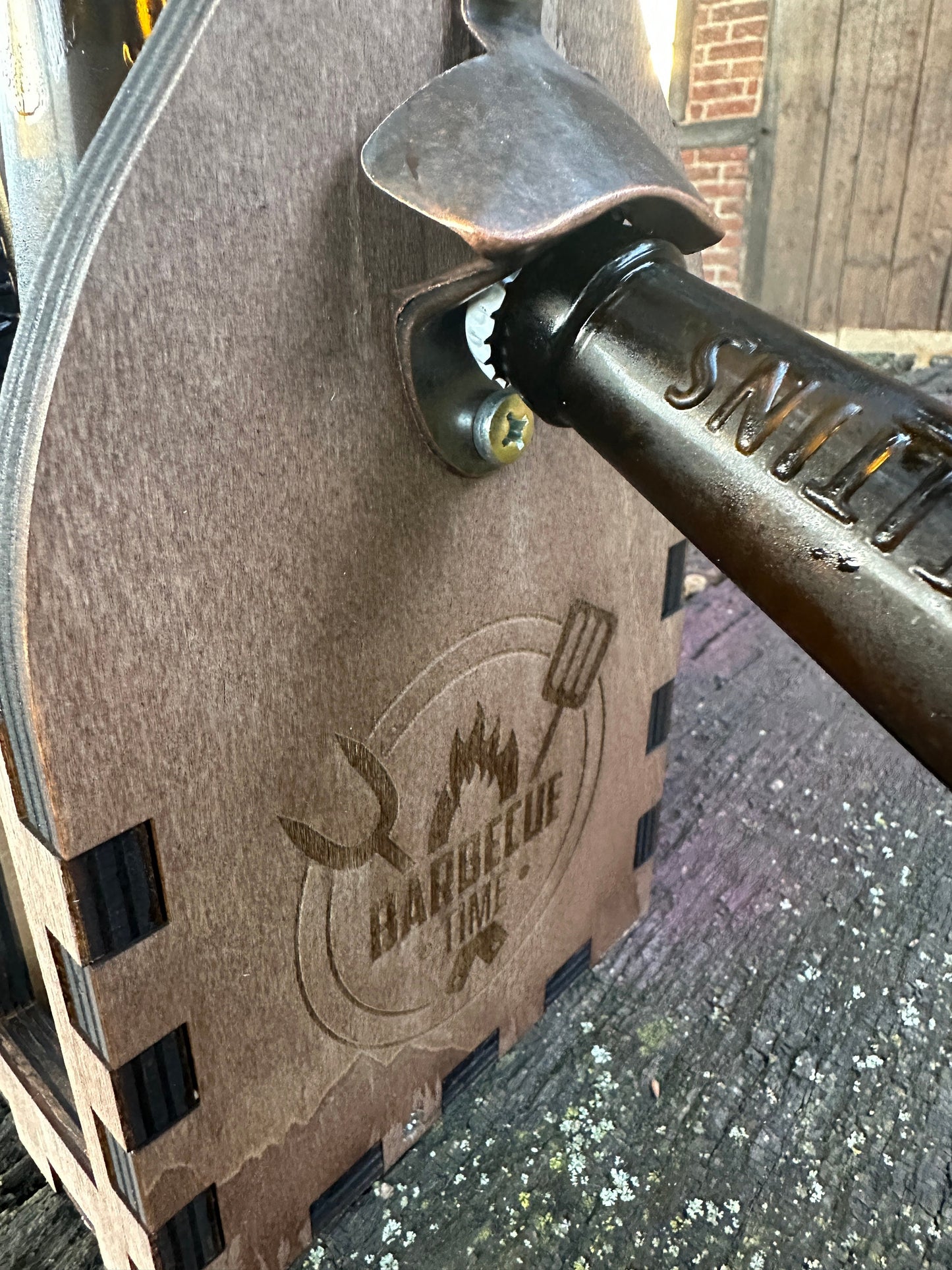Bier Caddy für 0,33l Flaschen, Männerhandtasche, Bierhalter, Vatertag
