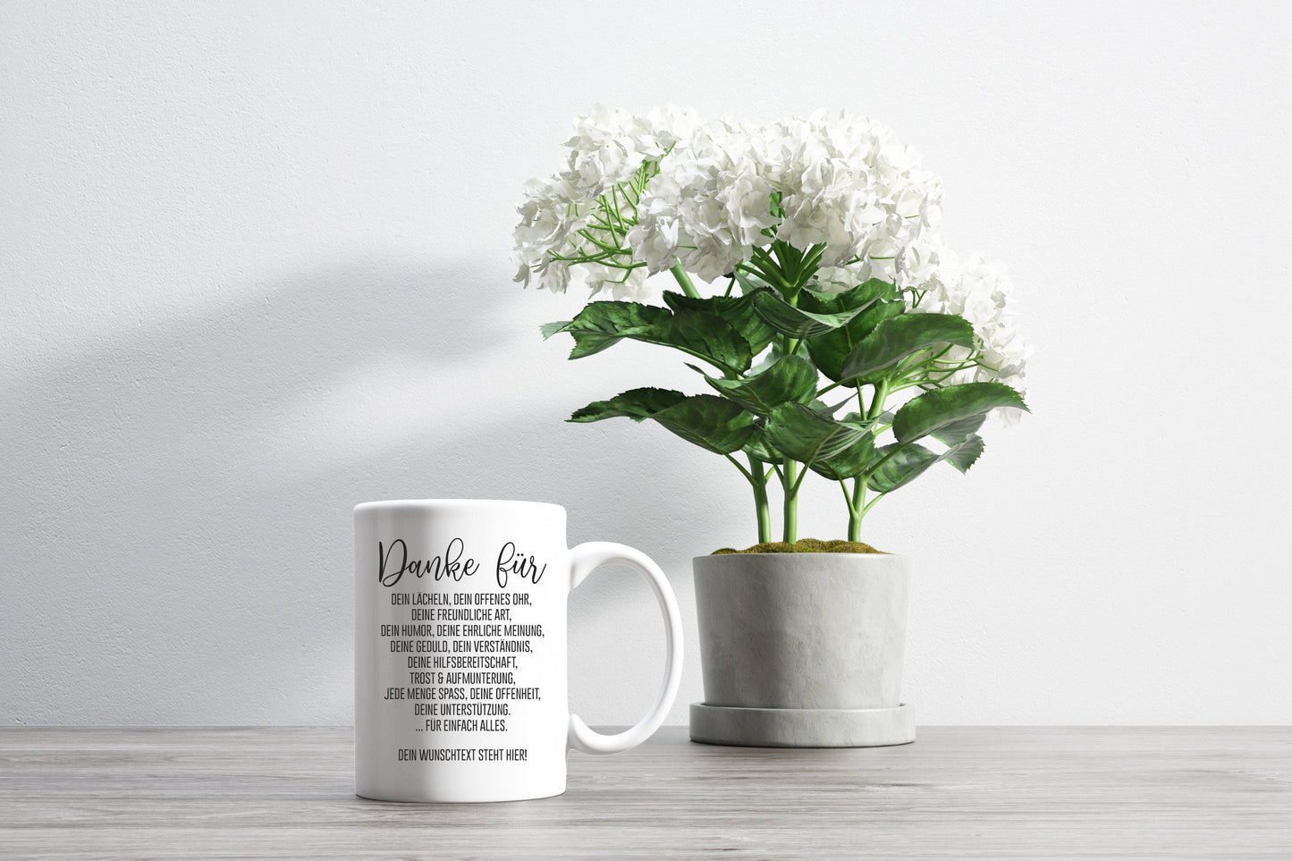 Tasse mit Spruch "Danke für..." Kaffeetasse | Kaffeebecher | Valentinstag | Liebe