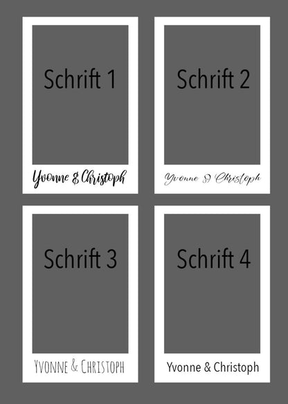 Polaroid Rahmen für Hochzeit Geburtstag Feier Jubiläum Requisite Fotobox Hochzeitsfeier witzige Idee