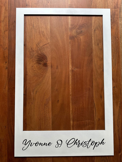 Polaroid Rahmen für Hochzeit Geburtstag Feier Jubiläum Requisite Fotobox Hochzeitsfeier witzige Idee