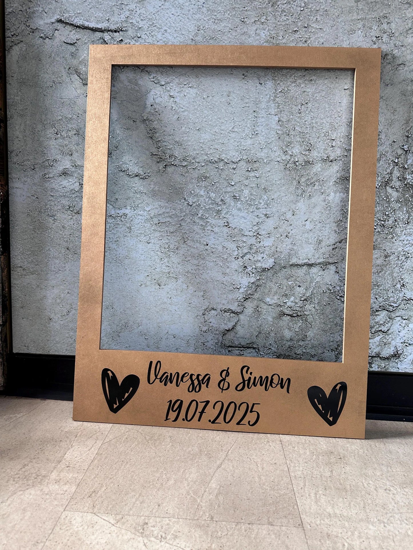 Polaroid Rahmen für Hochzeit Geburtstag Feier Jubiläum Requisite Fotobox Hochzeitsfeier witzige Idee