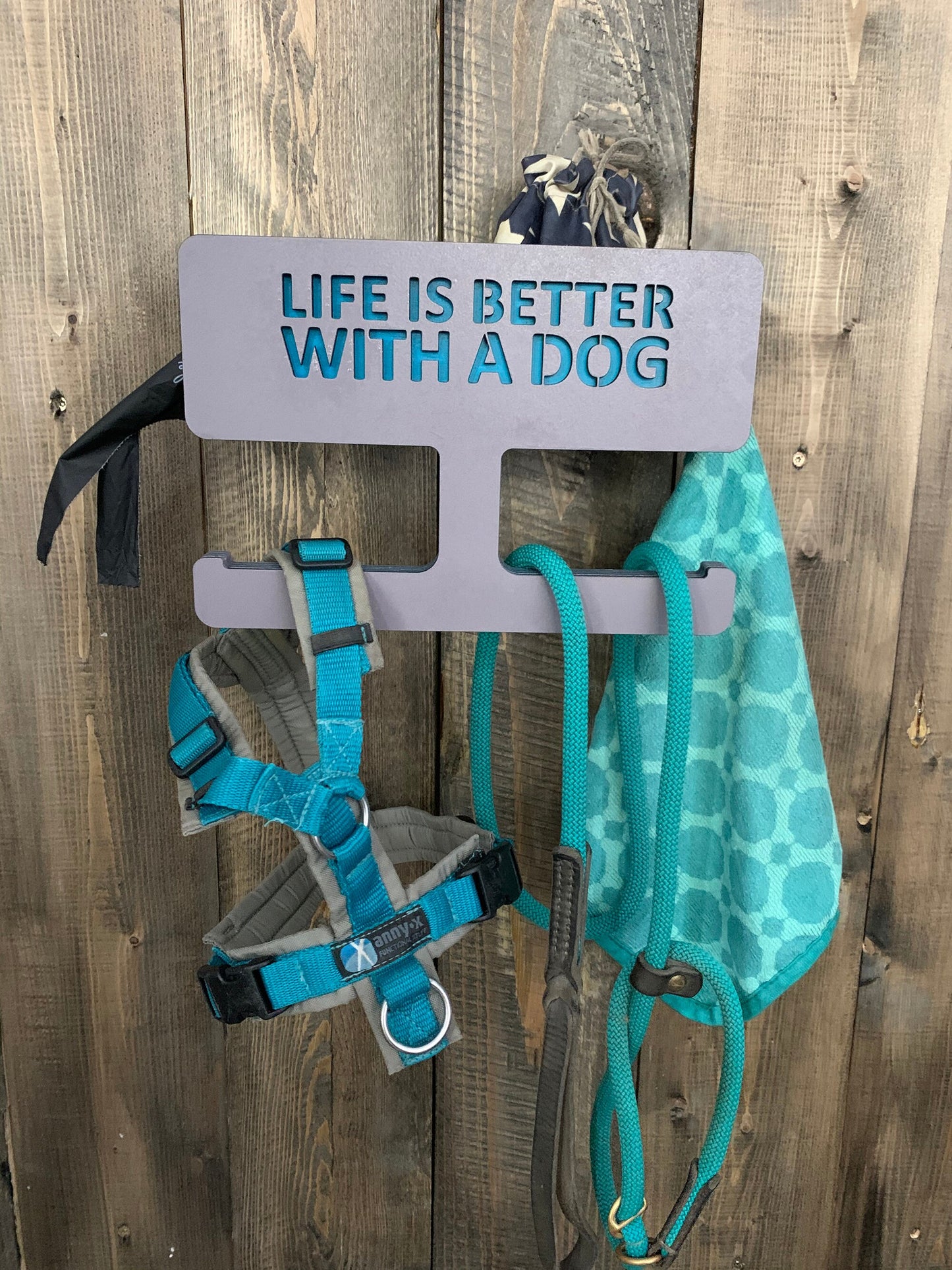 Hundegarderobe, personalisierbar, Leinengarderobe, Leinenparkplatz, Leinenhalter, Leinenplatz,