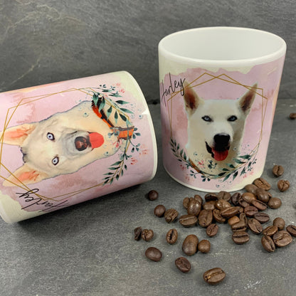 personalisierte Tasse mit Deinem LieblingHaustierTierTierliebeHundKatze
