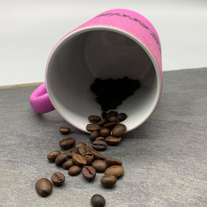 Prinzessin Glitzer Tasse in pink | Kaffeebecher | Kaffeetasse