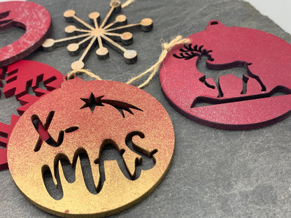 Weihnachtsdeko Weihnachtsbaumdeko Baumschmuck Geschenkanhänger