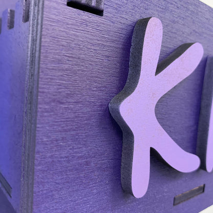 personalisierte Kindergarderobe Wolke mit Mützenfach | Garderobenkiste | Ablagefach | Haken | Individuelle Wolkengarderobe | Aufbewahrung