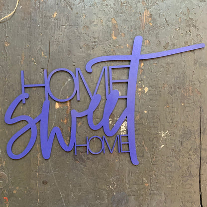 Home Sweet Home Schriftzug aus MDF  | 3D Schriftzug | Wandtattoo