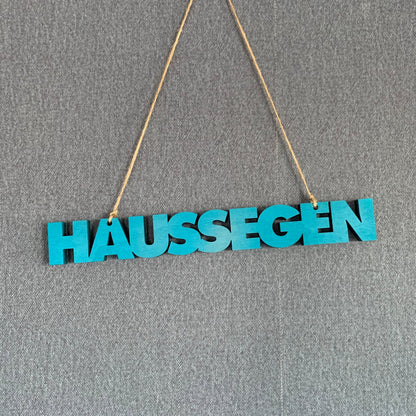 Haussegen | Holzschriftzug | 3D Schriftzug | Holz
