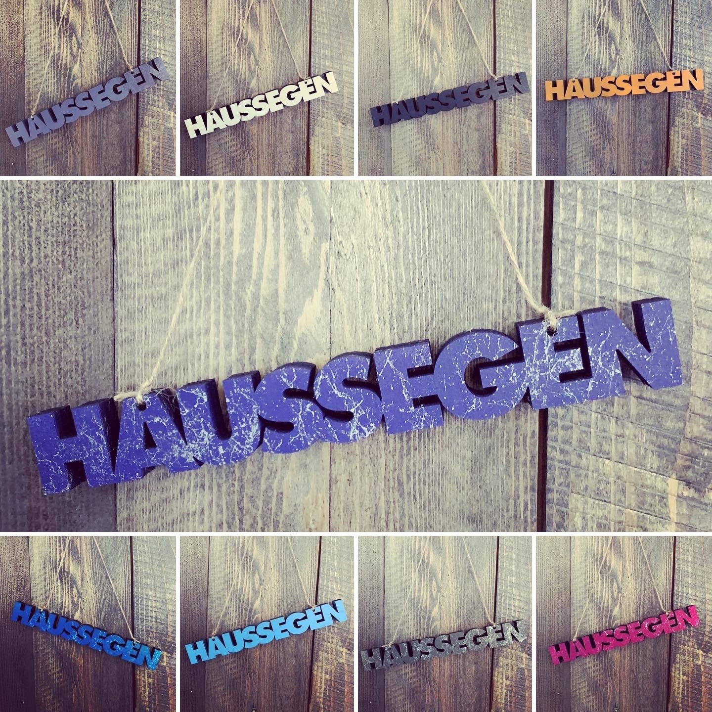 Haussegen | Holzschriftzug | 3D Schriftzug | Holz