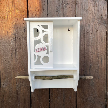 Hundegarderobe, Leinenplatz, personalisiert, Leinengarderobe, Leinenparkplatz, Leinenhalter, Hundeleine, Vintage Optik, Treibholz