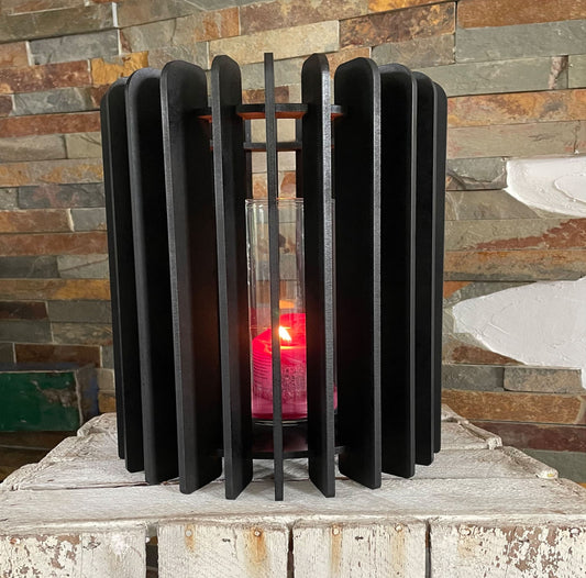 Windlicht für Kerze, Kerzenständer