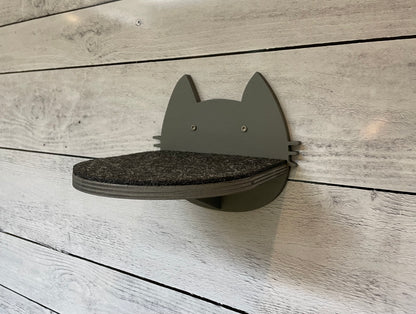 Katzentreppe, Katzen Wandmöbel, Catwalk, Kletterwand, Spielmöbel, Moderne Katzenmöbel, Wandspielplatz