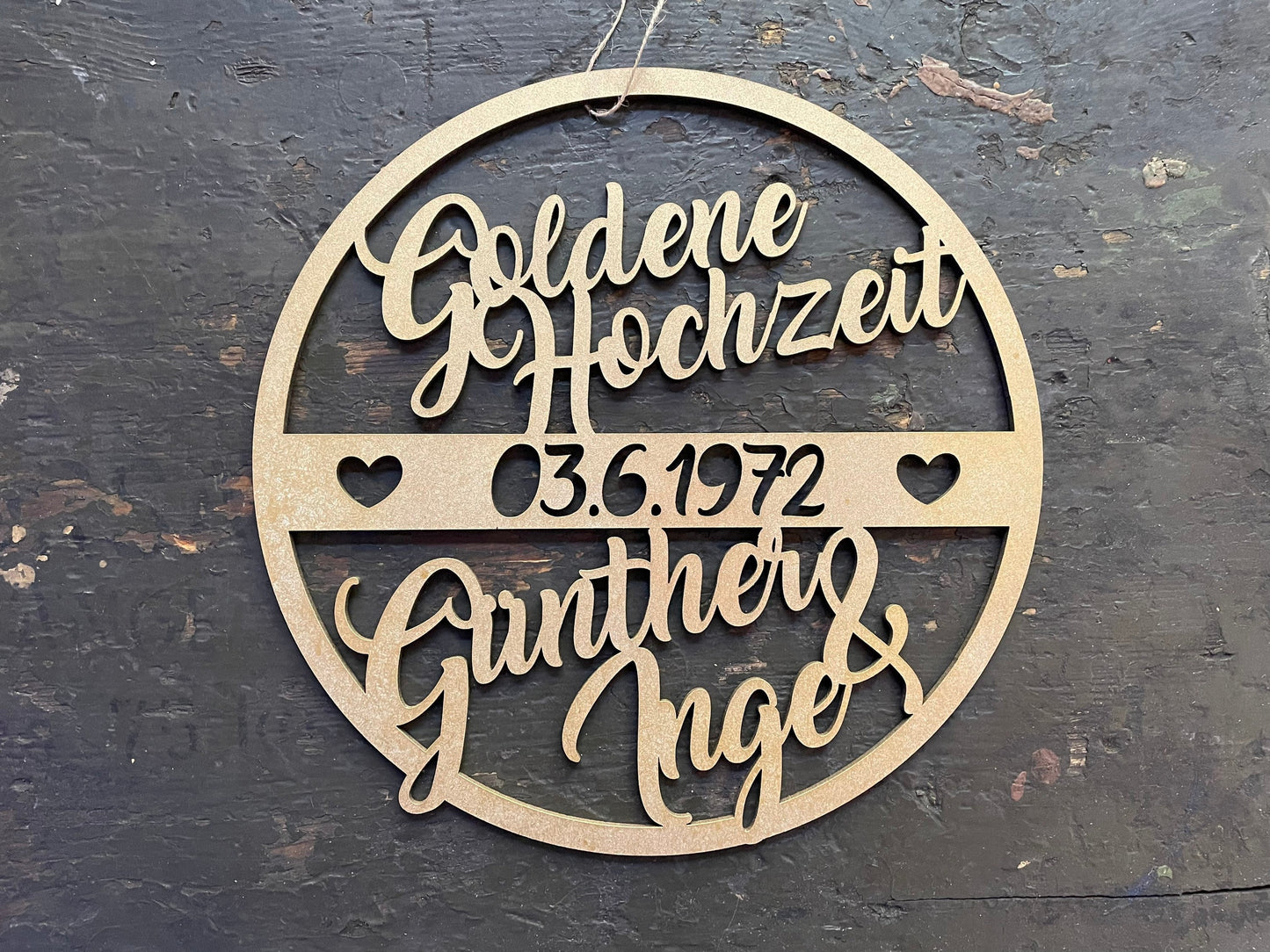 Jubiläumskranz, Jubiläum, 25 Jahre, 50 Jahre, Goldene Hochzeit, Silberhochzeit, Rubinhochzeit, Diamantene Hochzeit, Hochzeitstag