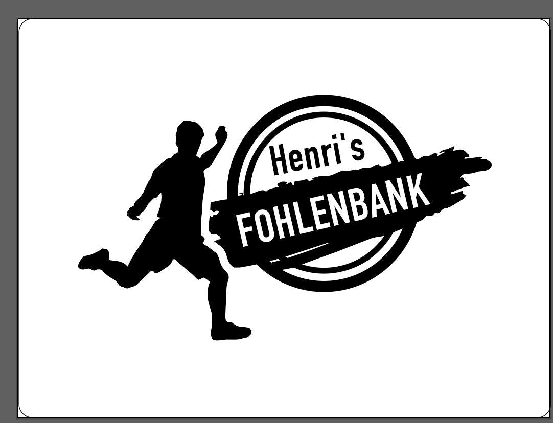 Bierkastensitz, lackiert