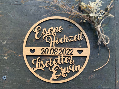 Jubiläumskranz, Jubiläum, 25 Jahre, 50 Jahre, Goldene Hochzeit, Silberhochzeit, Rubinhochzeit, Diamantene Hochzeit, Hochzeitstag