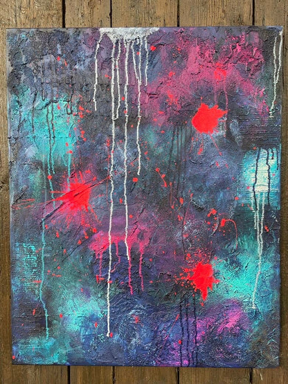 Modernes Acryl Gemälde 80x100 cm handgemalt auf Leinwand | individuelles Geschenk | Unikat
