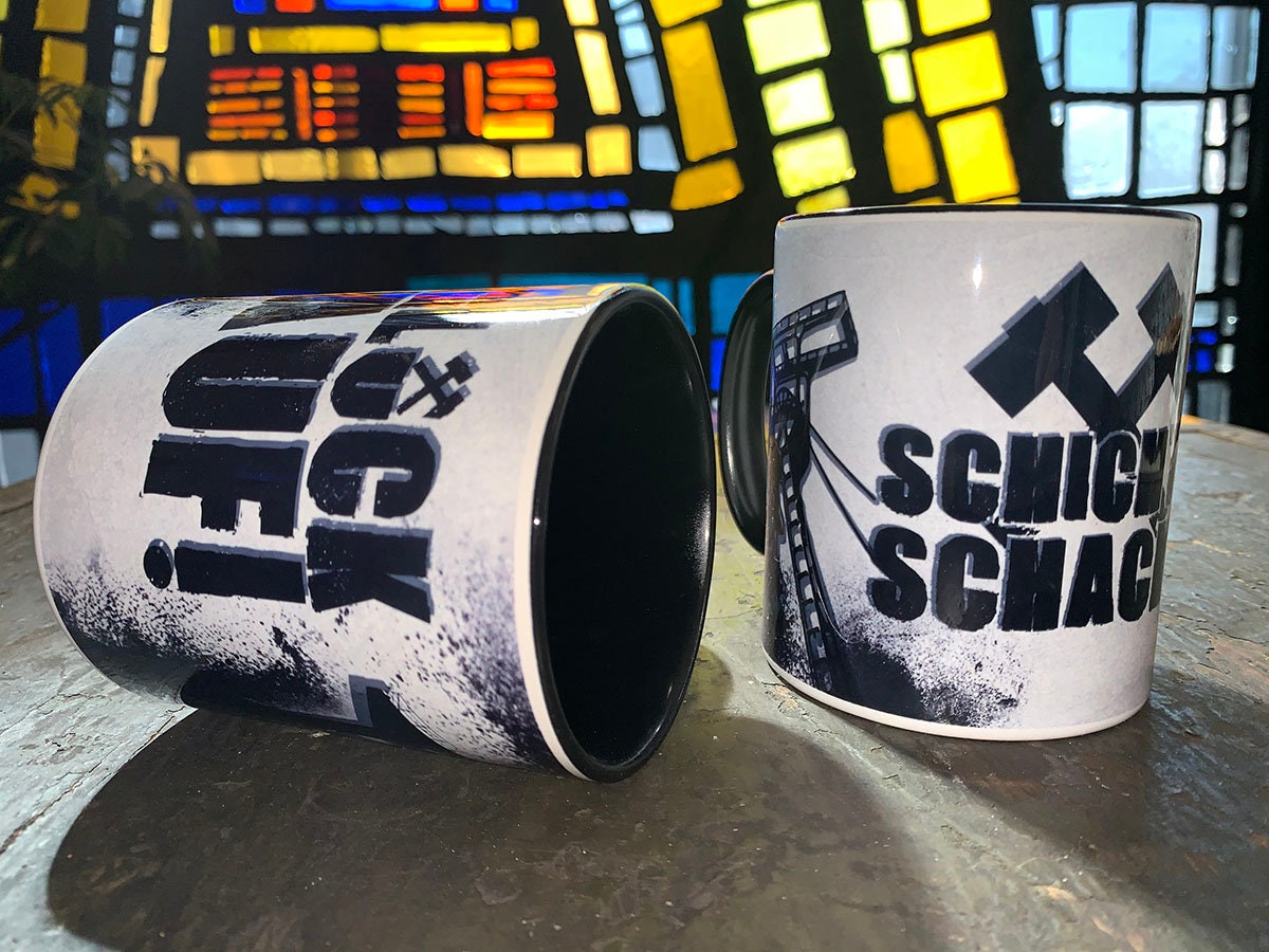 Ruhrpott Tasse | Glück Auf | Schicht im Schacht | Kaffeetasse | Kaffeebecher