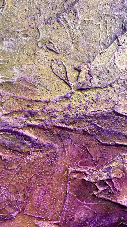 Abstraktes Acryl-Gemälde | handgemalt auf Leinwand 40x40 cm | modernes, individuelles Geschenk | Unikat
