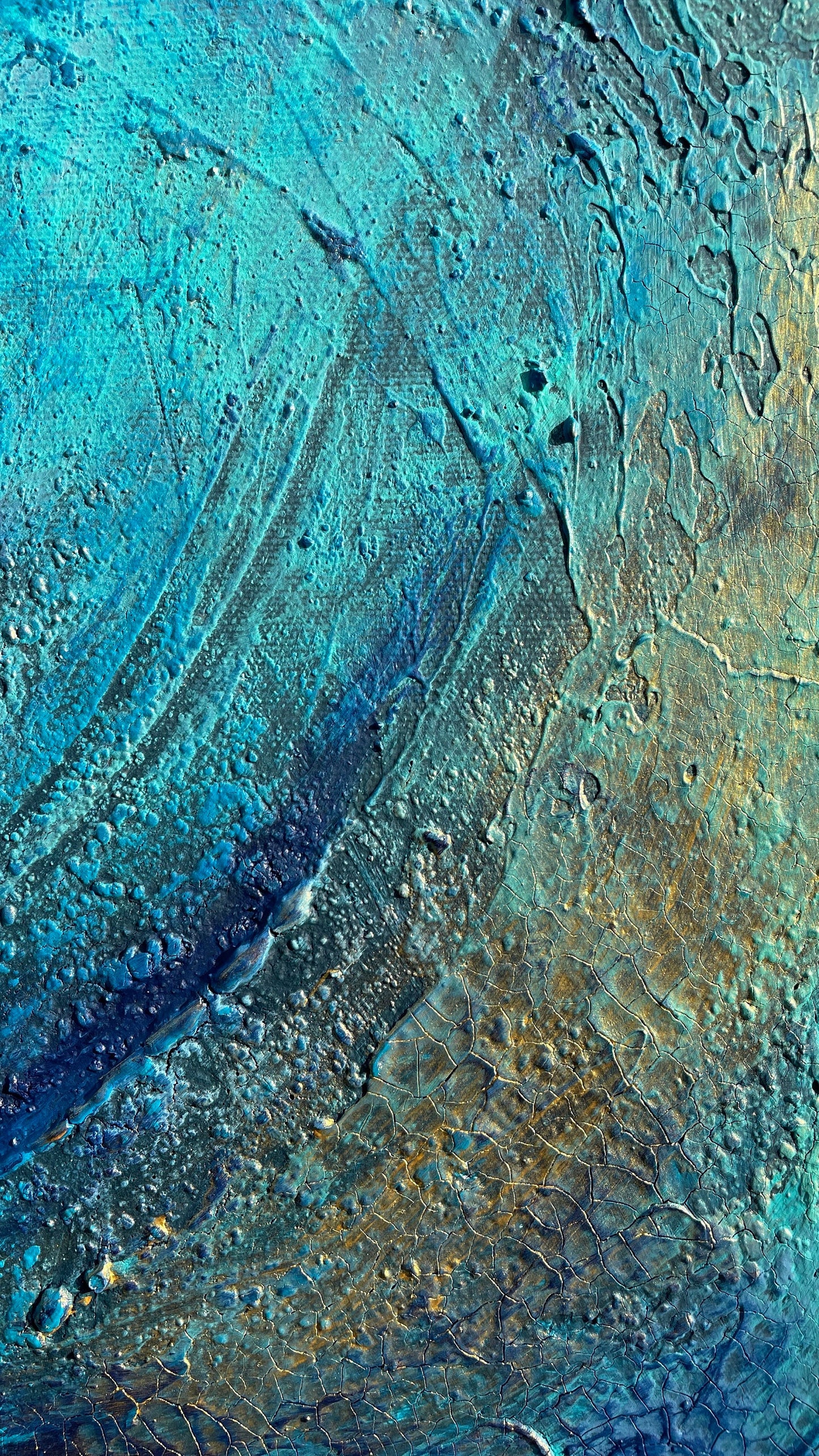 Modernes Acryl Gemälde 100x90 cm handgemalt auf Leinwand | individuelles Geschenk | Unikat