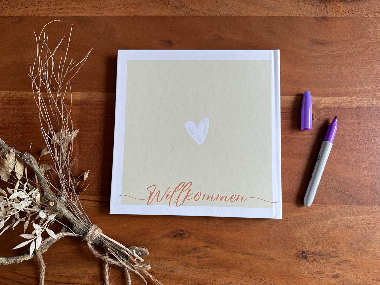 Hochzeitsgästebuch,  personalisiert, Hochzeitsalbum, Hochzeitsfotoalbum für alle Sofortfotos, Hochzeitsbuch, Geschenkidee Hochzeit