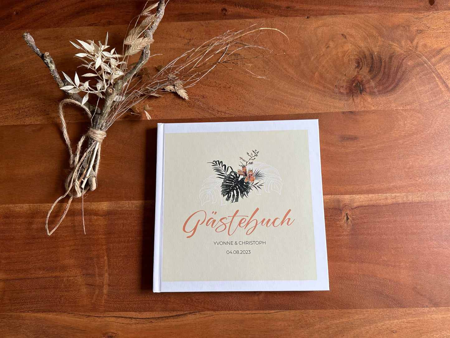 Hochzeitsgästebuch,  personalisiert, Hochzeitsalbum, Hochzeitsfotoalbum für alle Sofortfotos, Hochzeitsbuch, Geschenkidee Hochzeit