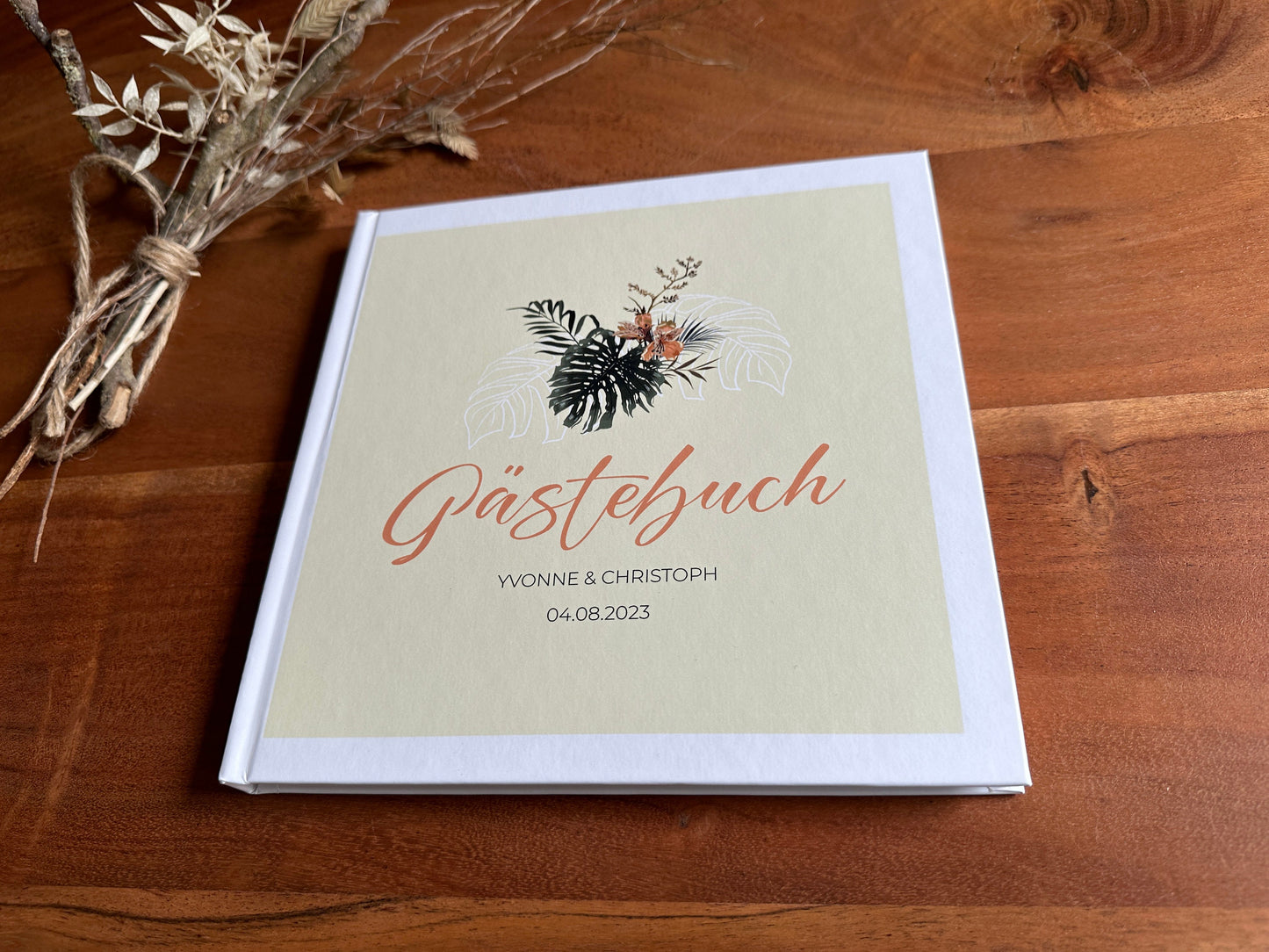 Hochzeitsgästebuch,  personalisiert, Hochzeitsalbum, Hochzeitsfotoalbum für alle Sofortfotos, Hochzeitsbuch, Geschenkidee Hochzeit