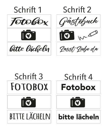 Gästebuch Schild XXL inkl Aufsteller | Wegweiser | Fotobox | Hochzeitsdeko | Accessoire | Candybar