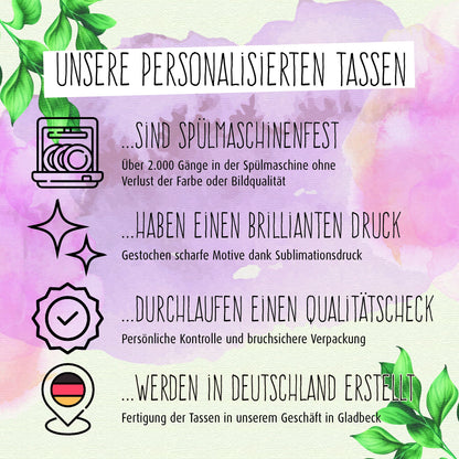 Tasse mit Spruch "Weil DU DUMM bist" Kaffeetasse | Kaffeebecher